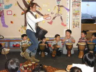 Kindergarten Drumming